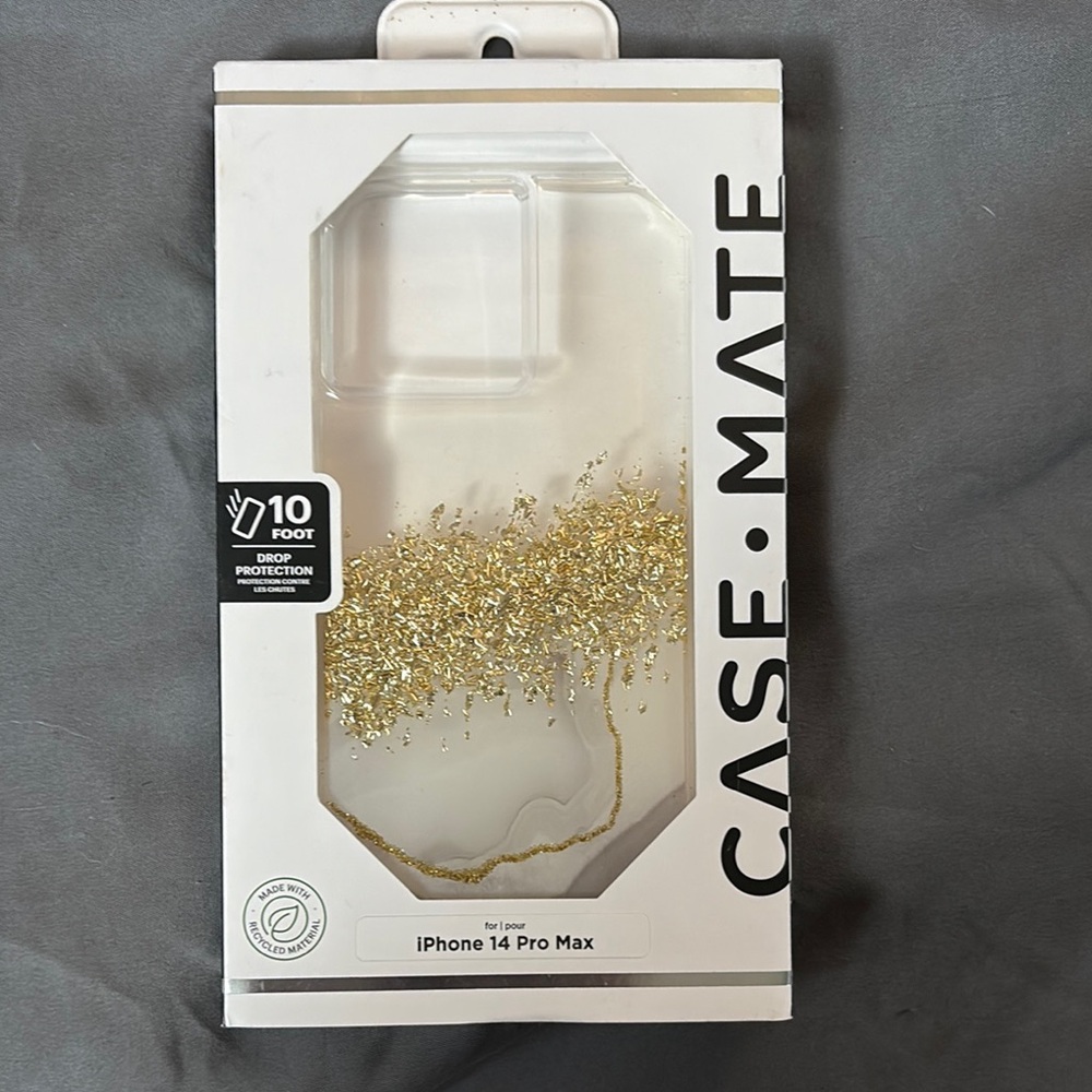 Case-Mate Gold iPhone 14 Pro Max Case